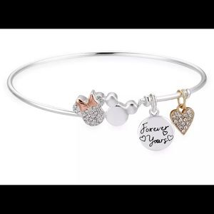 Mickey and Minnie Forever Yours Bangle